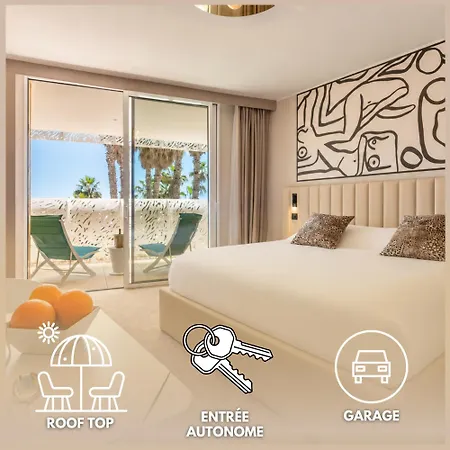 Appartamento Vibes Origin - Couple Only - Rooftop - Piscine - Garage - Village Naturiste *