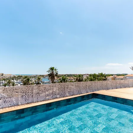 Vibes Origin - Couple Only - Rooftop - Piscine - Garage - Village Naturiste Agde